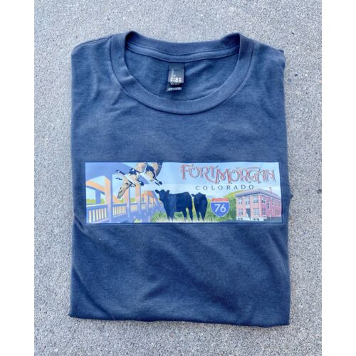History of Fort Morgan Mural Shirt Thumbnail