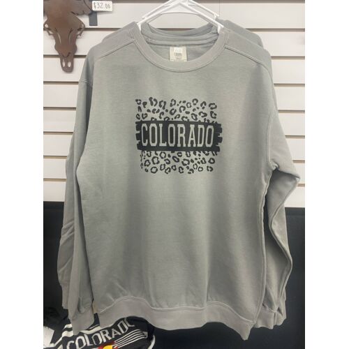 Colorado Cheetah Print Sweatshirt  Thumbnail