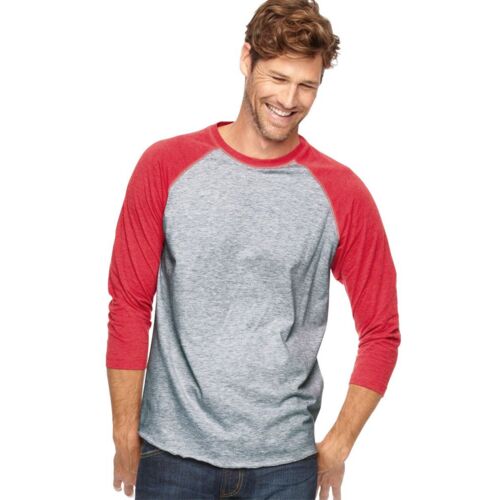 Baseball Fine Jersey Three-Quarter Sleeve Tee Thumbnail