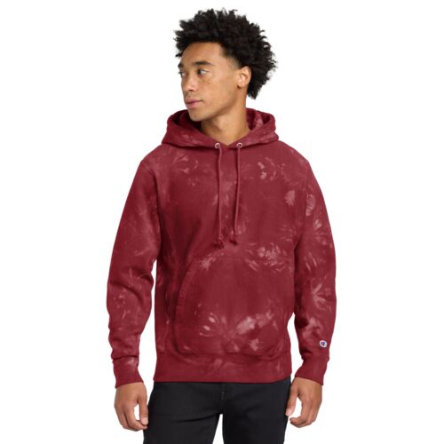 Reverse Weave ® Scrunch Dye Tie Dye Hooded Sweatshirt Thumbnail